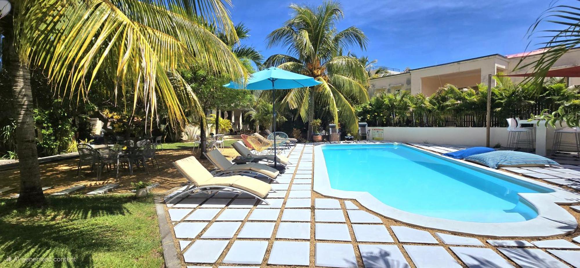 Lakaz Del Sol - Modern And Elegant Apartments With Luxurious Garden, Pool And Barbecue Area - Tourism Permit Certified Tamarin Exterior foto